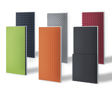 Lydabsorber i en udsøgt monteringskassette